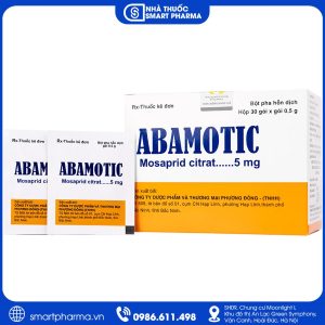 Abamotic 5mg – Điều trị viêm dạ dày mạn tính và trào ngược dạ dày thực quản
