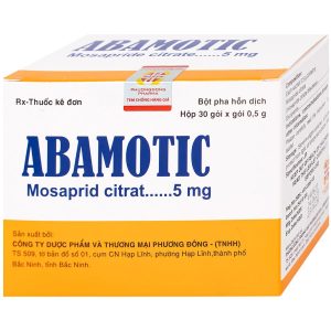 Smart Pharma - Abamotic 5mg – Điều trị viêm dạ dày mạn tính và trào ngược dạ dày thực quản (30 gói) 1 Smart Pharma - Nha thuoc Smartpharma 21