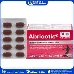 Thuốc Abricotis Probiotec cải thiện sức khỏe xương và cơ bắp