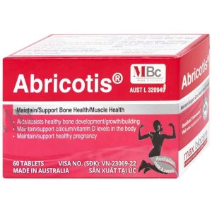 Smart Pharma - Thuốc Abricotis Probiotec cải thiện sức khỏe xương và cơ bắp (6 vỉ x 10 viên) 1 Smart Pharma - Nha thuoc Smartpharma 36