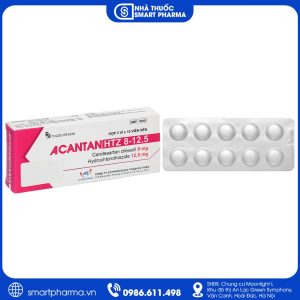 Thuốc Acantan HTZ 8-12.5 An Thiên điều trị tăng huyết áp