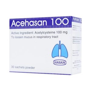 Smart Pharma - Thuốc bột Acehasan 100 Hasan làm loãng đờm trong các bệnh phế quản (30 gói) 1 Smart Pharma - Nha thuoc Smartpharma 53