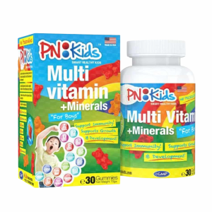 Pn Kids Multivitamin For Boys bổ sung vitamin và khoáng chất cho bé trai từ 2 tuổi (Lọ 30 viên)