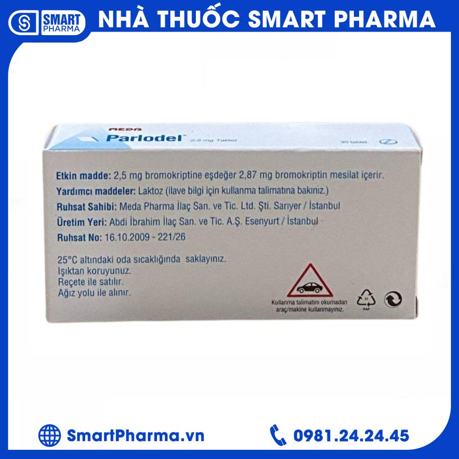 Parlodel 3 Smart Pharma - Parlodel 3