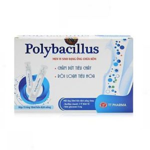 Men tiêu hoá Polybacillus Trường Thọ hỗ trợ đường ruột khoẻ mạnh hộp 15 ống x 10ml