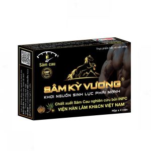Sâm Kỳ Vương bổ thận tráng dương tăng cường sinh lý (Hộp 4 viên)