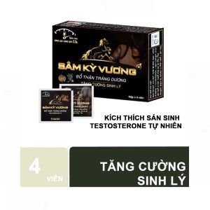 Smart Pharma - Sâm Kỳ Vương bổ thận tráng dương tăng cường sinh lý (Hộp 4 viên) 2 Smart Pharma - Sam ky vuong1