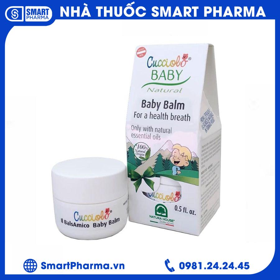 Sáp giữ ấm Cucciolo Baby Smart Pharma - Sap giu am Cucciolo Baby