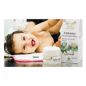 Smart Pharma - Sáp giữ ấm Baby Balm Cucciolo, hỗ trợ làm ấm cơ thể, giúp bé ngủ ngon 1 Smart Pharma - Sap giu am Cucciolo Baby2