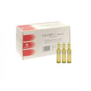Thuốc tiêm Vitamin C 500mg/5ml TW1 phòng và điều trị thiếu vitamin C ( Hộp 50 ống)
