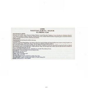 Smart Pharma - Xà phòng tắm Atids Salicylic Acid 2% + Sulfur làm sạch da, thích hợp cho da dầu, da mụn (80g) 2 Smart Pharma - Smart pharma 12