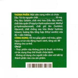 Smart Pharma - Dầu Tỏi Tuệ Linh hỗ trợ giảm mỡ máu, giảm nguy cơ xơ vữa động mạch vành ( Lọ 100 viên) 1 Smart Pharma - Smart pharma 2025 03 05T133856.023
