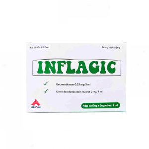 Smart Pharma - Dung dịch uống Inflagic 5ml CPC1HN điều trị dị ứng đường hô hấp (Hộp 10 ống) 1 Smart Pharma - Smart pharma 2025 03 05T142442.564