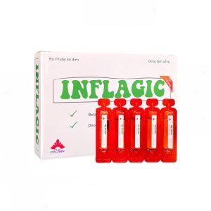 Dung dịch uống Inflagic 5ml CPC1HN điều trị dị ứng đường hô hấp (Hộp 10 ống)