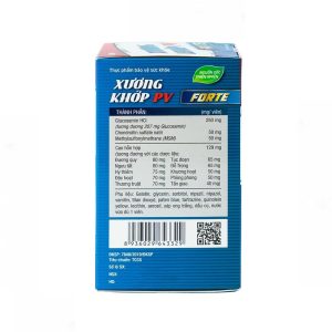 Smart Pharma - Viên nang mềm Xương Khớp PV Forte hỗ trợ khớp, giảm nguy cơ thoái hóa khớp ( Lọ 60 viên) 3 Smart Pharma - Smart pharma 2025 03 06T134325.250