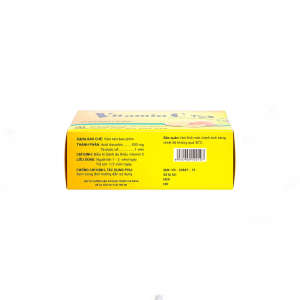Smart Pharma - Thuốc Vitamin C TW3 điều trị bệnh do thiếu vitamin C ( Hộp 10 vỉ x 10 viên) 1 Smart Pharma - Smart pharma 2025 03 19T193036.855