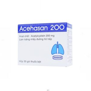Smart Pharma - Thuốc Acehasan 200 làm loãng đờm trong các bệnh phế quản - phổi cấp và mãn tính ( Hộp 30 gói) 2 Smart Pharma - Smart pharma 2025 03 21T130219.359