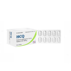 Smart Pharma - Thuốc HCQ 200mg Zydus Cadila điều trị sốt rét cấp tính, lupus ban đỏ ( Hộp 10 vỉ x 10 viên) 1 Smart Pharma - Smart pharma 2025 03 29T115607.493