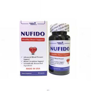 Viên nang Nufido hỗ trợ điều trị các bệnh tim mạch ( Hộp 30 viên)