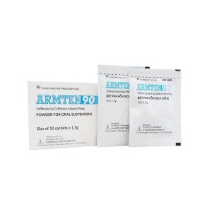 Smart Pharma - Hỗn dịch uống Armten 90 Armephaco điều trị các chứng nhiễm khuẩn đường hô hấp cấp ( Hộp 10 gói) 1 Smart Pharma - Smart pharma 35
