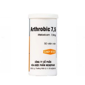 Smart Pharma - Thuốc Arthrobic 7.5 Mekophar điều trị viêm đau xương khớp, viêm khớp dạng thấp (50 viên) 1 Smart Pharma - Smart pharma 40