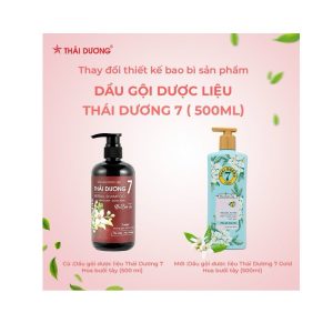 Smart Pharma - Dầu gội Thái Dương 7 hoa bưởi tây dành cho tóc gàu, ngứa, nấm da đầu ( Chai 500ml) 2 Smart Pharma - Thiet ke chua co ten 1