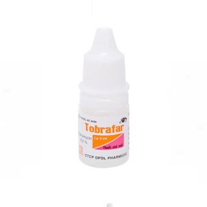 Smart Pharma - Dung dịch nhỏ mắt Tobrafar 0.3% trị nhiễm khuẩn mắt lọ 5ml 1 Smart Pharma - Tobrafar Lo 5ml2