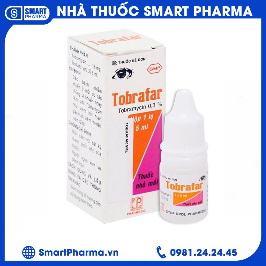 Tobrafar Lọ 5ml3 Smart Pharma - Tobrafar Lo 5ml3