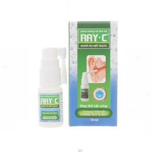 Phun sương Ray-C vệ sinh tai, làm sạch ráy tai chai 10ml