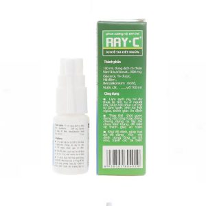 Smart Pharma - Phun sương Ray-C vệ sinh tai, làm sạch ráy tai chai 10ml 2 Smart Pharma - Xit ray tai Ray C1