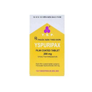 Thuốc YSPuripax giảm chứng tiểu khó, đau trên khớp mu bàng quang (10 vỉ x 10 viên)