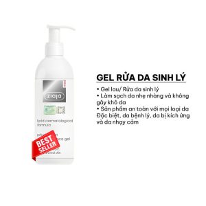 Smart Pharma - Gel rửa da sinh lý Ziaja Lipid Dermatological Formula làm sạch làn da hiệu quả (200ml) 2 Smart Pharma - Ziaja Gel lau rua da sinh ly1