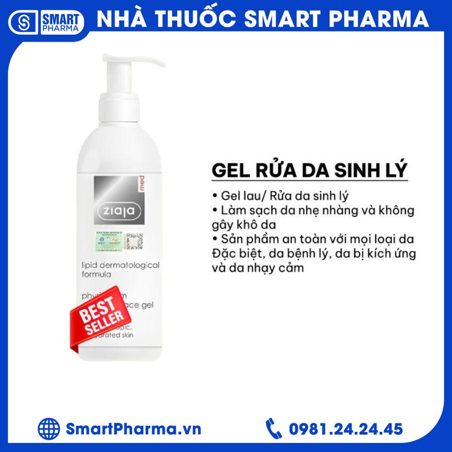 Ziaja Gel lau rửa da sinh lý1 Smart Pharma - Ziaja Gel lau rua da sinh ly1