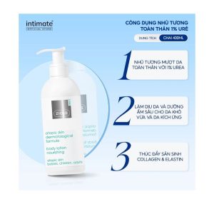 Smart Pharma - Ziaja Med Atopic Skin 400ml Nhu tuong muot da toan than2