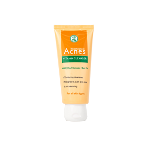 Kem rửa mặt Acnes Vitamin Cleanser Rohto phục hồi làn da sau mụn, mờ sẹo và giảm nhanh thâm mụn (100g)