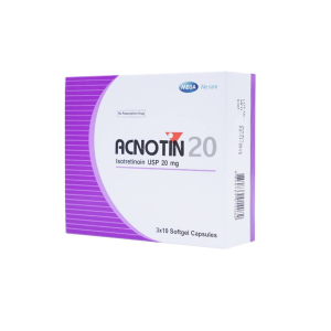 Smart Pharma - Thuốc Acnotin 20mg MEGA We care điều trị mụn trứng cá nặng (3 vỉ x 10 viên) 2 Smart Pharma - acnotin2