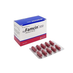 Thuốc Agifamcin 300 Agimexpharm điều trị tất cả các thể lao, phong (10 vỉ x 10 viên)