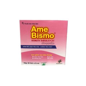 Hỗn dịch uống Ame Bismo 15ml OPV giảm các triệu chứng khó chịu ở dạ dày, ăn không tiêu (20 gói)