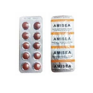 Smart Pharma - Thuốc Amisea 167mg Mediplantex hỗ trợ điều trị viêm gan mạn tính, xơ gan (6 vỉ x 10 viên) 1 Smart Pharma - amise