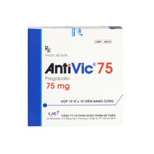 Smart Pharma - Thuốc Antivic 75 An Thiên điều trị đau thần kinh trung ương và ngoại biên (10 vỉ x 10 viên) 2 Smart Pharma - anti1