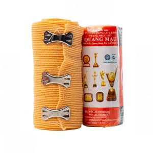 Băng thun 3 móc Quang Mậu dùng để băng nén ép cầm máu, cố định khớp (12 cuộn)