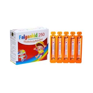 Thuốc Falgankid 250mg/10ml CPC1 Hà Nội giảm đau hạ sốt ở trẻ nhỏ (4 vỉ x 5 ống)
