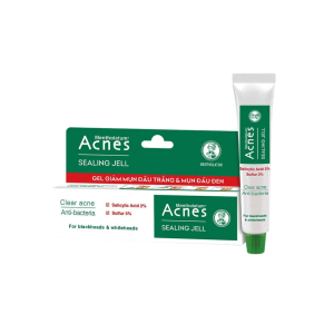 Gel giảm mụn đầu trắng và mụn đầu đen Acnes Sealing Jell Rohto (18g)