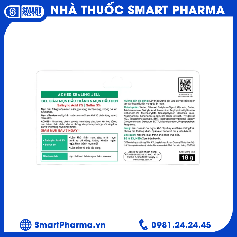 gel acnes2 Smart Pharma - gel acnes2