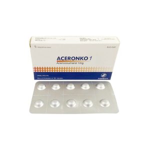 Smart Pharma - Thuốc Aceronko 1mg Pharbaco (Hộp 3 Vỉ x 10 Viên) 1 Smart Pharma - ACERONKO 1.2 1