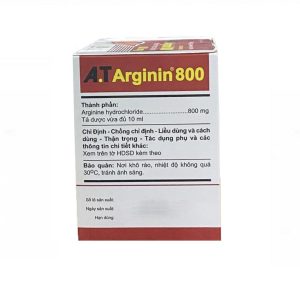 Smart Pharma - Dung dịch uống A.T Arginin 800 An Thiên điều trị duy trì tăng amoniac máu (30 ống x 10ml) 1 Smart Pharma - AT Arginin 8001