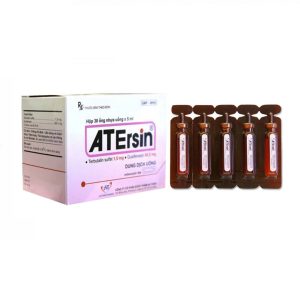 Smart Pharma - Dung dịch uống Atersin An Thiên long đờm, giảm ho do hen phế quản, viêm phế quản (30 ống x 5ml) 2 Smart Pharma - ATErsin1