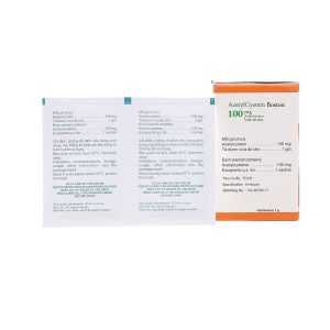 Smart Pharma - Thuốc Acetylcysteine 100mg Boston Pharma (30g x 1g ) 2 Smart Pharma - Acetylcystein. 2