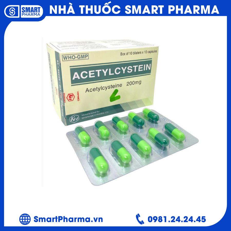 Acetylcysteine200mg Smart Pharma - Acetylcysteine200mg