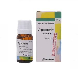 Dung dịch uống Aquadetrim Vitamin D3 Medana phòng ngừa còi xương, loãng xương (10ml)